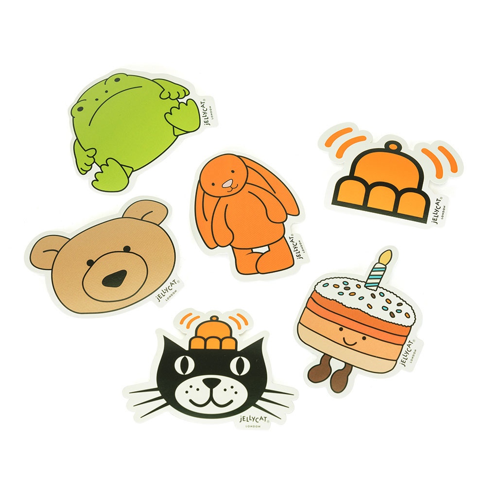 Alternative view of Jellycats 25th Anniversary Stickers