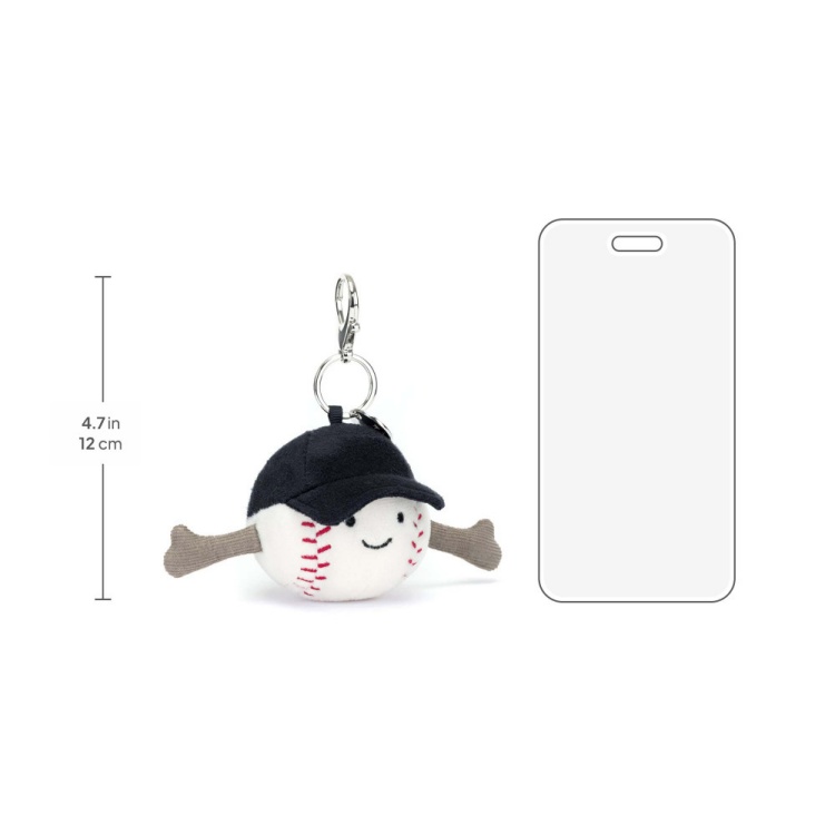 Amuseables Sports Baseball Bag Charm - Image 5