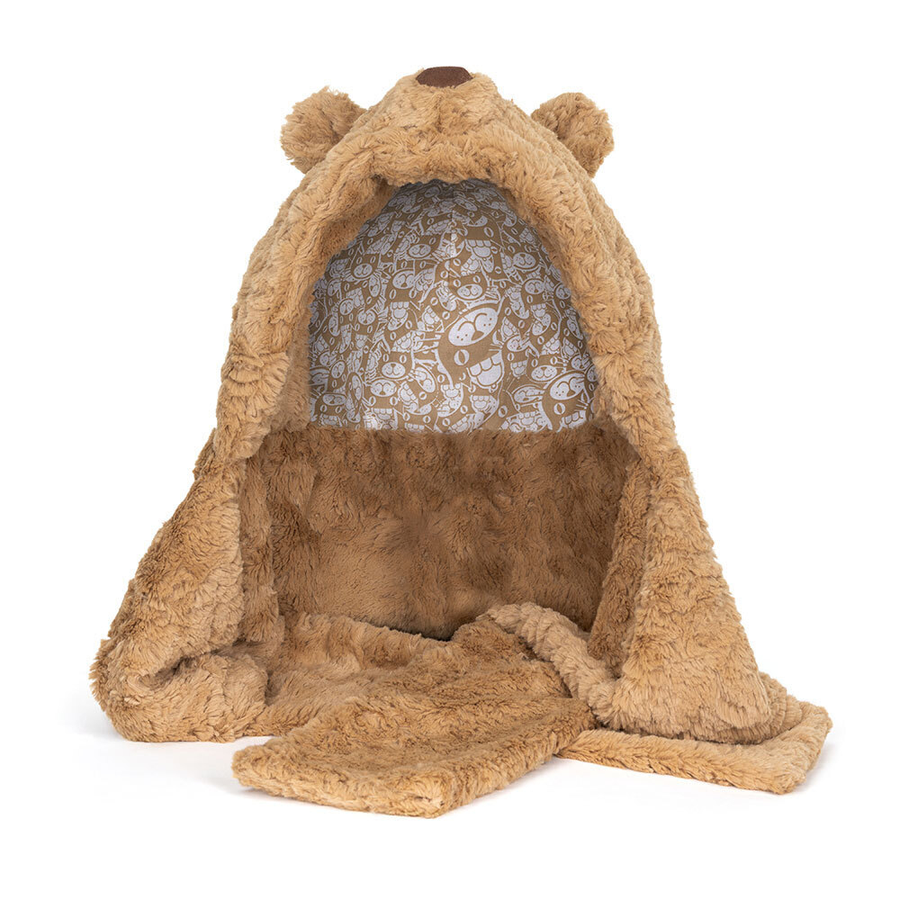 Alternative view of Bartholomew Bear Bundlesnug