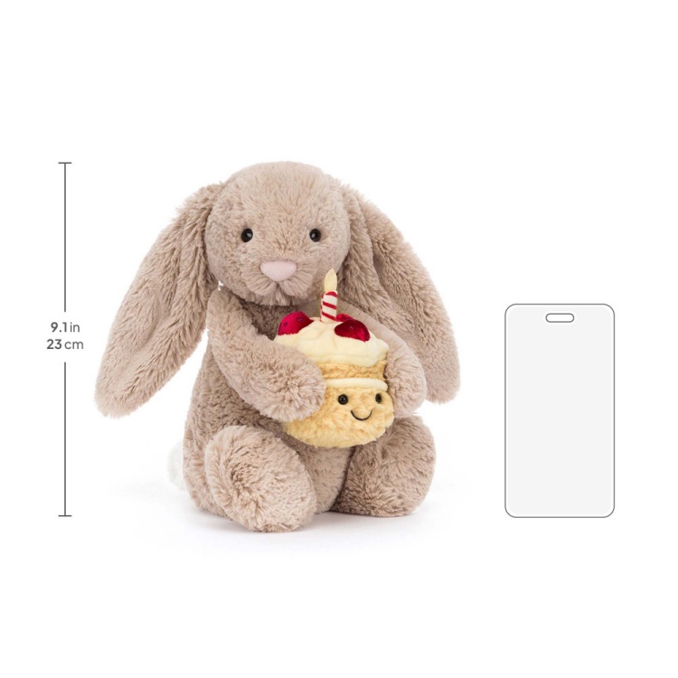 Bashful Beige Bunny 'Birthday' - Image 6