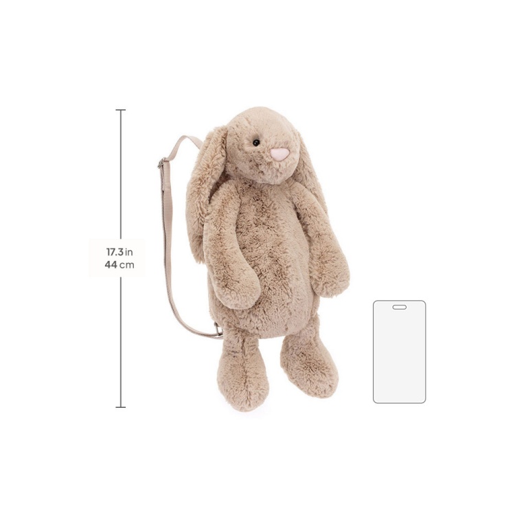 Bashful Bunny Beige Backpack - Image 5