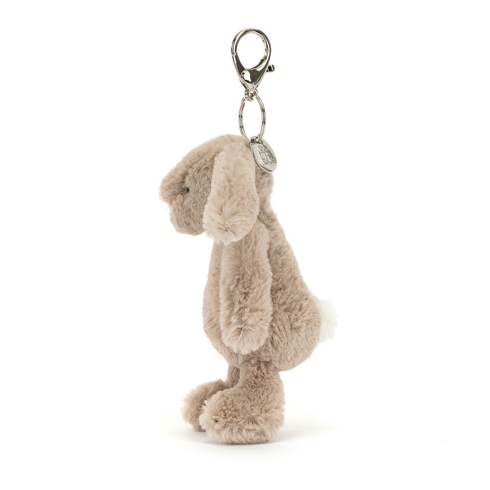 Alternative view of Bashful Beige Bunny Bag Charm