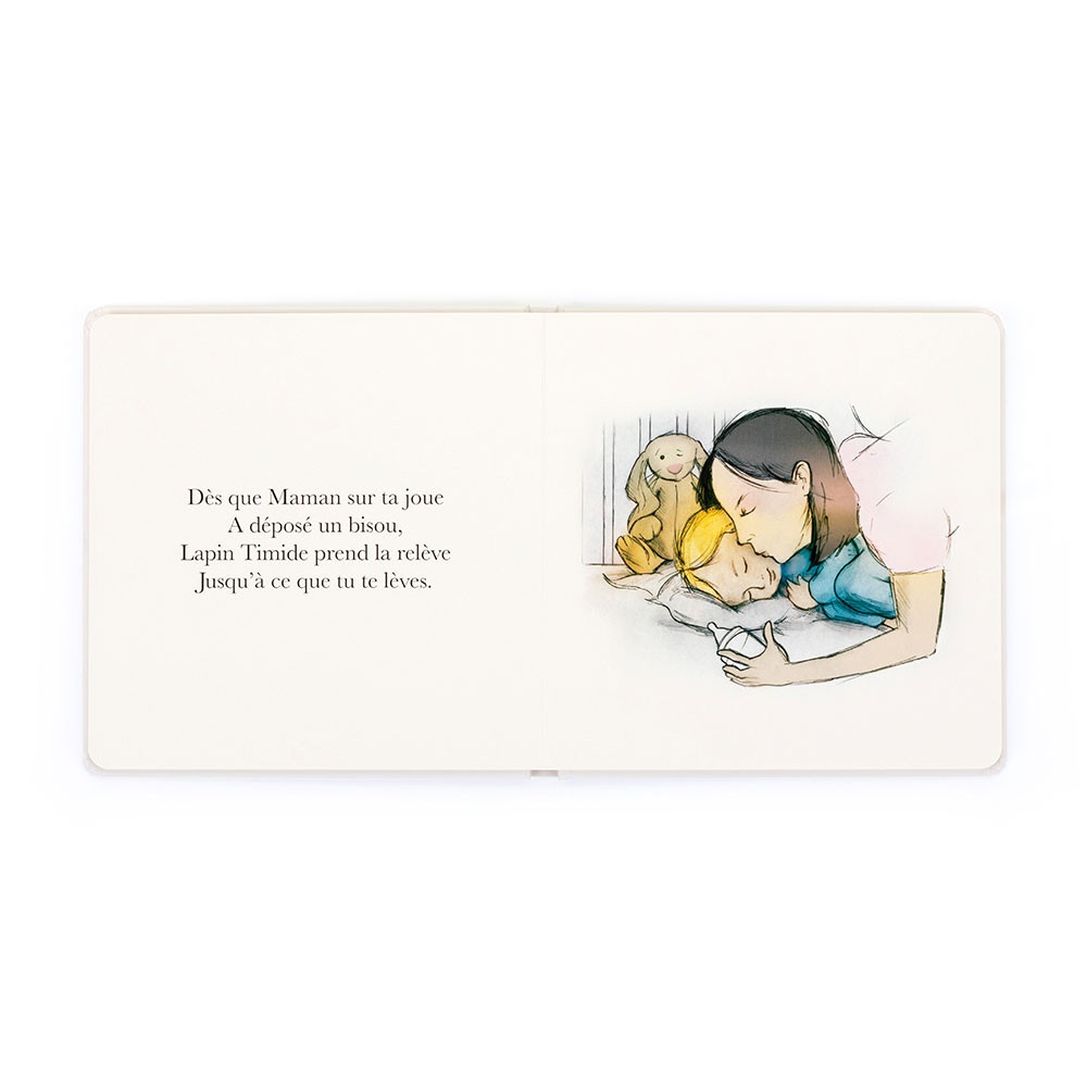 Alternative view of Lapin Timide Veille Sur Tes Nuits Livre