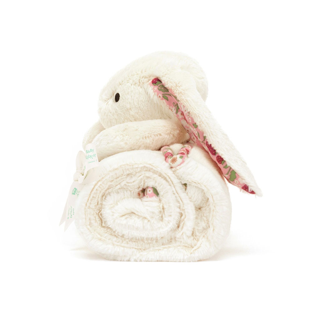 Alternative view of Blossom Cream Bunny 'Berry' Blankie