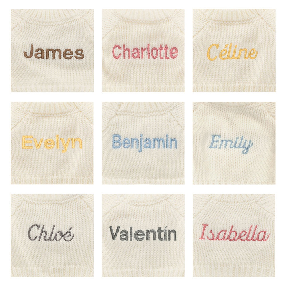 Alternative view of Bashful Luxe Bunny Rosa with Personalised Cream Jumper