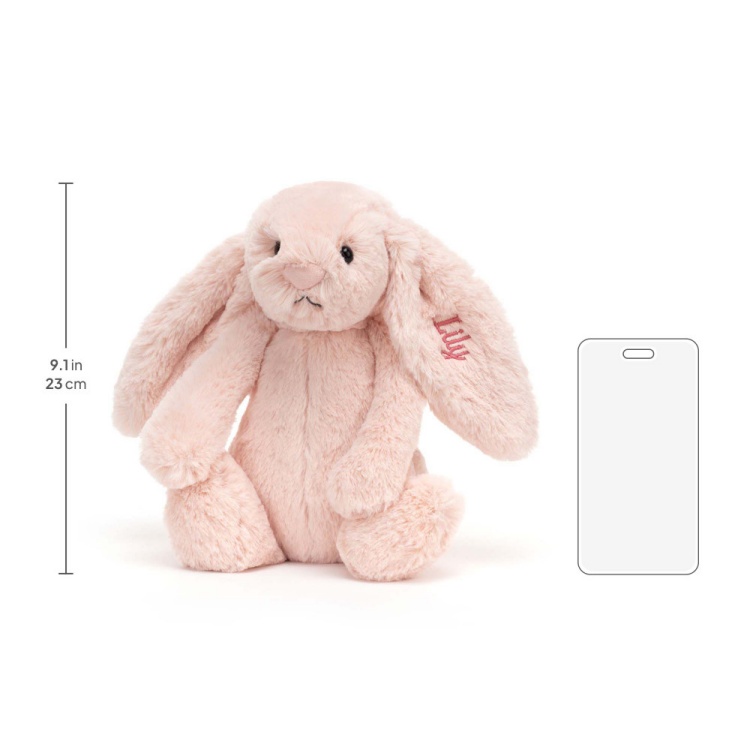 Personalised Bashful Blush Bunny Medium - Image 5