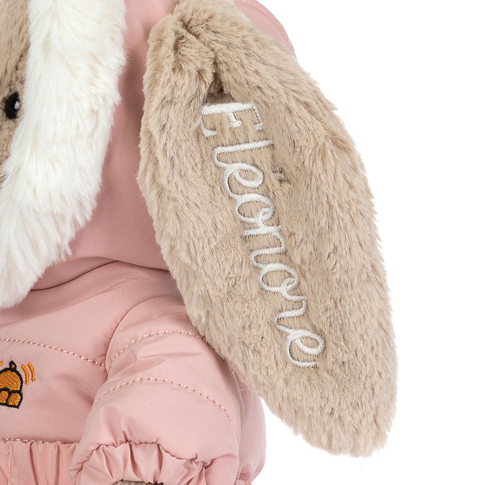 Alternative view of Personalised Bashful Bunny 'Snow Suit'