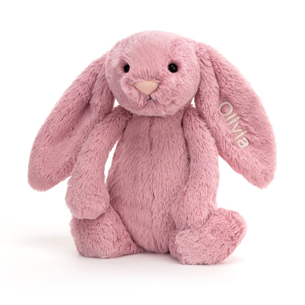 Personalised Bashful Tulip Bunny Medium