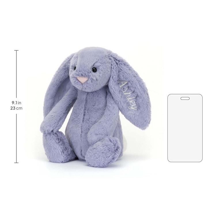 Personalised Bashful Viola Bunny Medium - Image 6