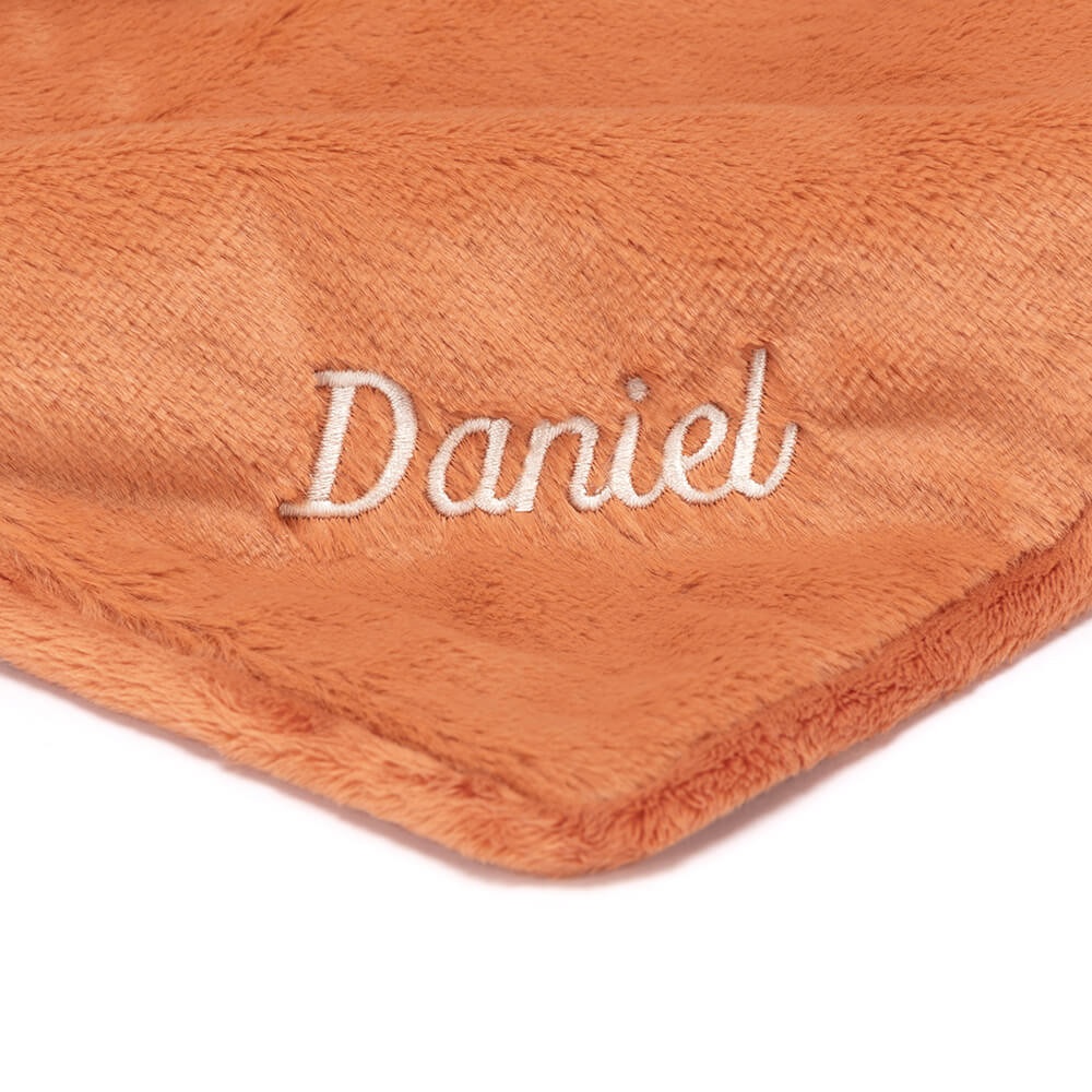 Alternative view of Personalised Bashful Fox Cub Blankie
