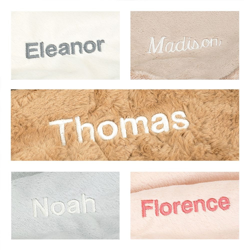 Personalised Bashful Silver Bunny Blankie - Image 4