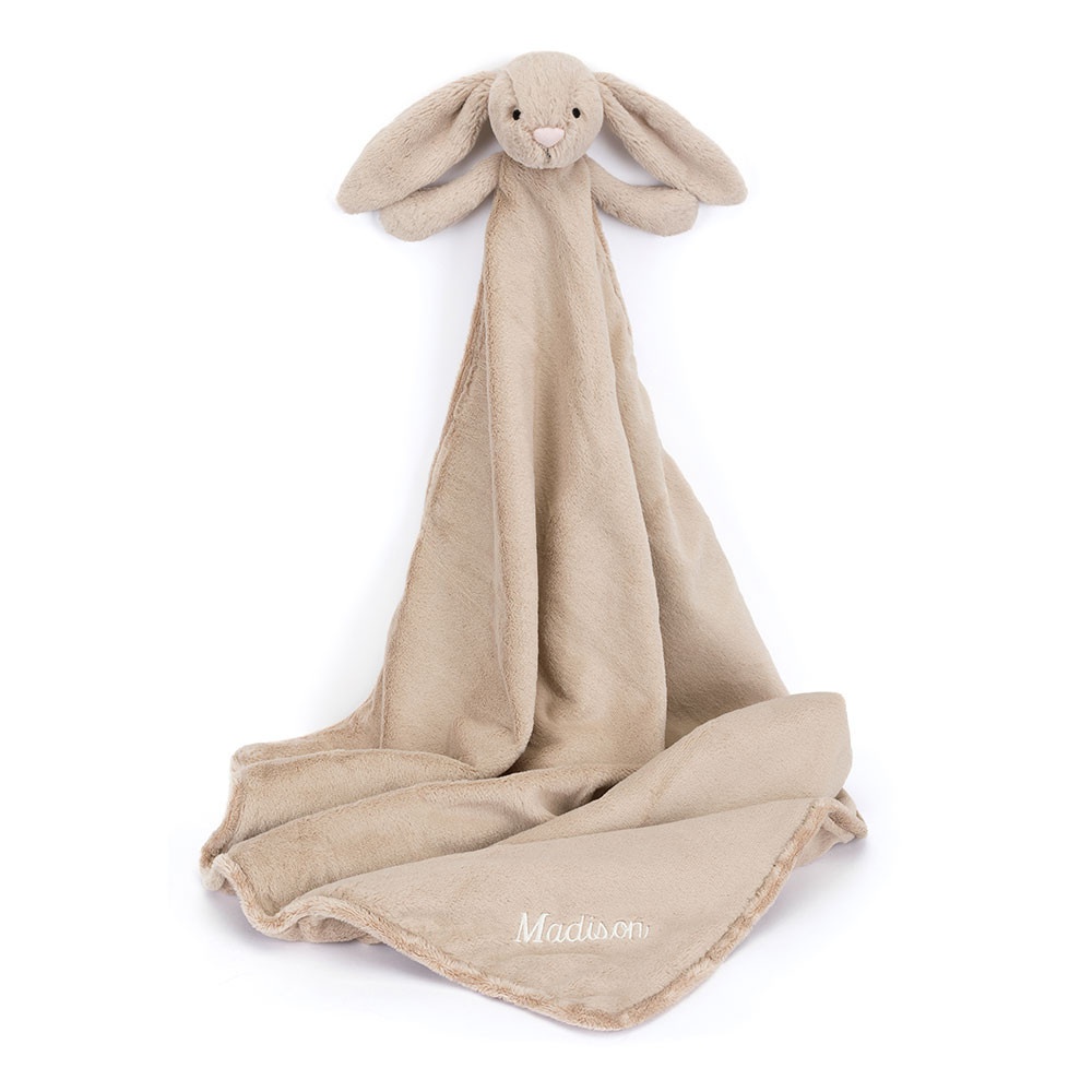 Alternative view of Personalised Bashful Beige Bunny Blankie