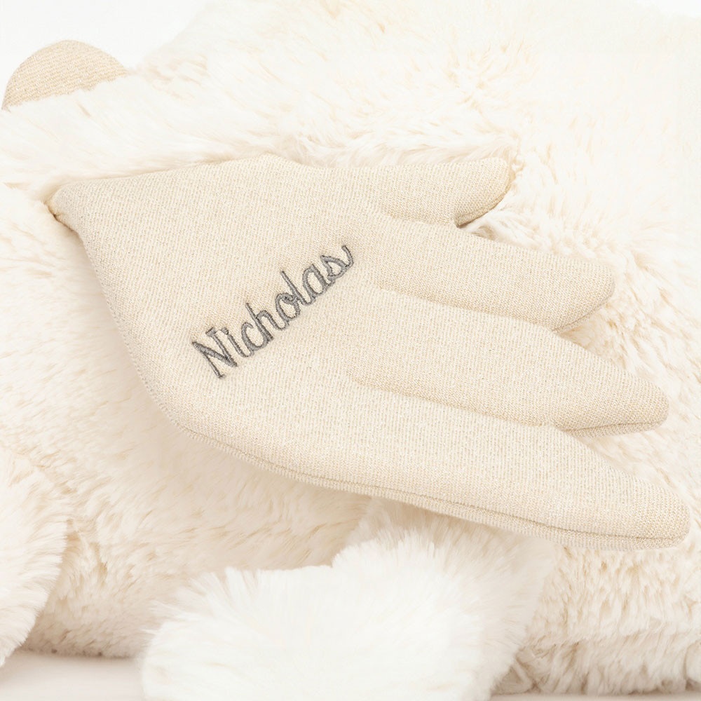 Alternative view of Personalised Snow Dragon Huge