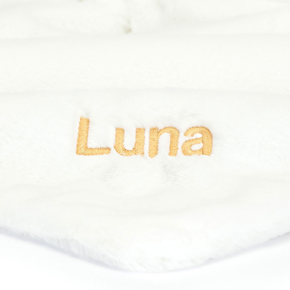 Alternative view of Personalised Bashful Luxe Bunny Luna Soother