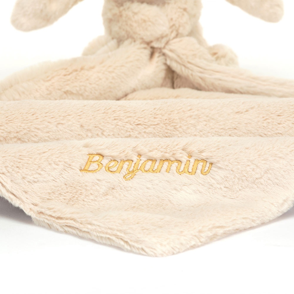 Alternative view of Personalised Bashful Luxe Bunny Willow Soother
