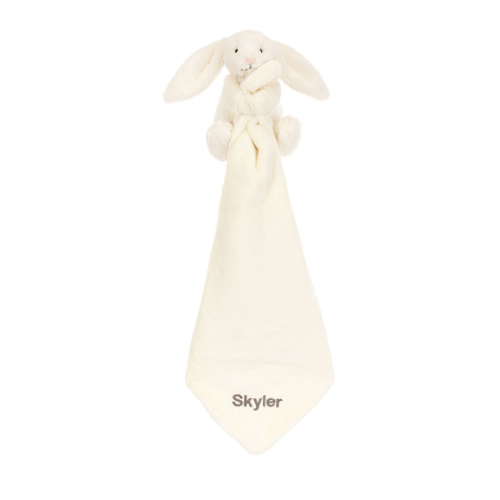 Personalised Bashful Cream Bunny Soother - Image 3