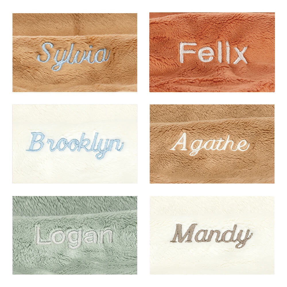 Personalised Bashful Cream Bunny Soother - Image 4