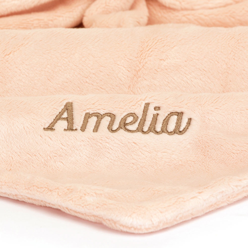 Alternative view of Personalised Bashful Blush Bunny Soother
