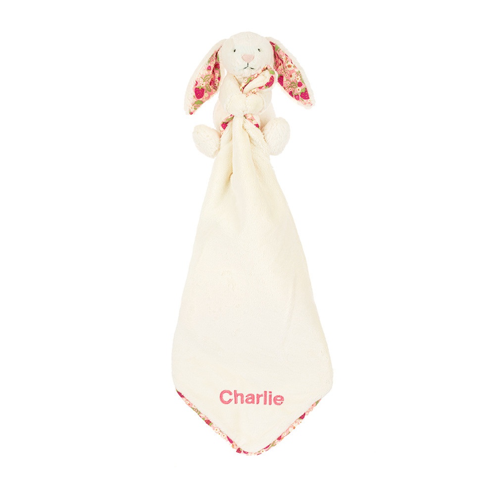Personalised Blossom Cream Bunny 'Berry' Soother - Image 3
