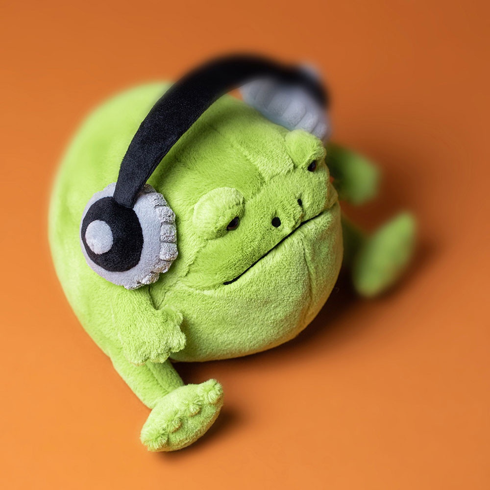 Alternative view of Ricky Rain Frog Headphones