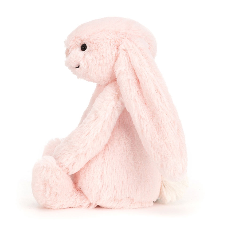 Alternative view of Bashful Pink Bunny Rattle