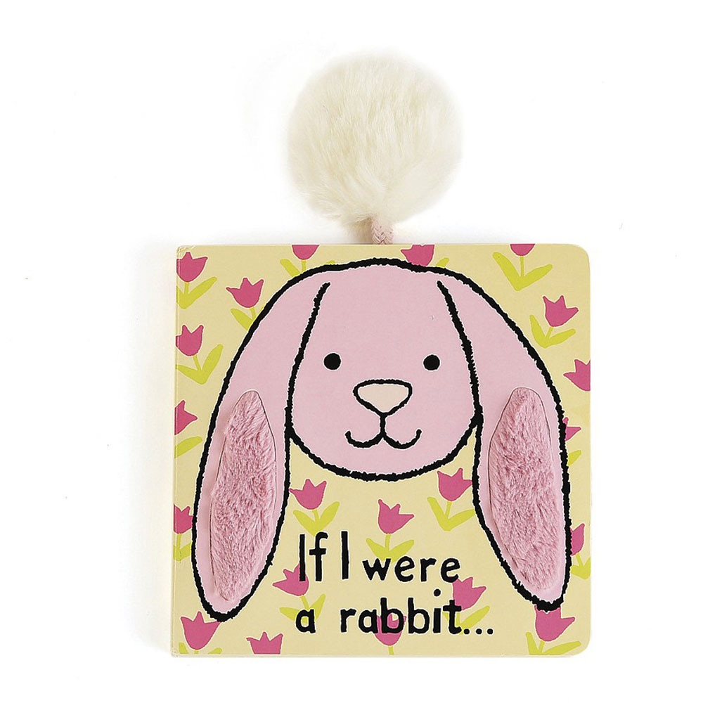 Alternative view of If I Were A Rabbit Book and Bashful Tulip Bunny Small