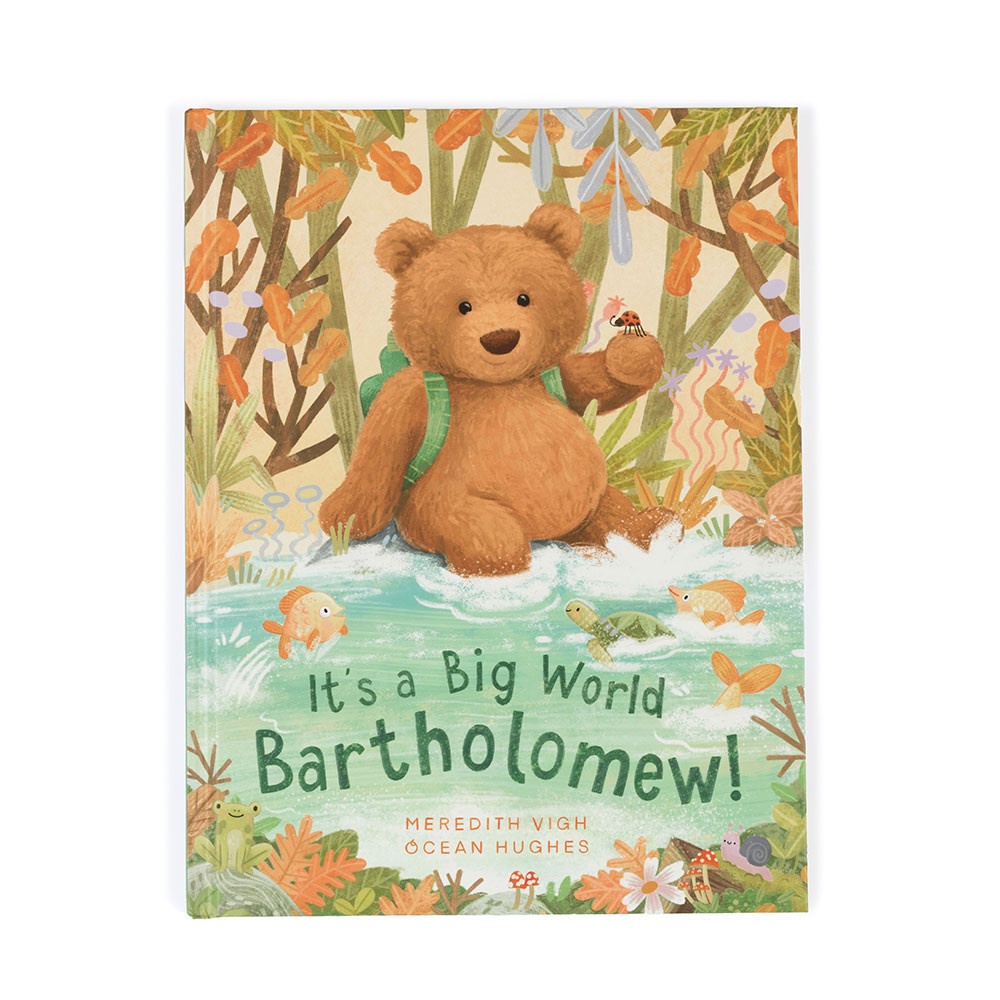 Alternative view of It's a Big World Bartholomew Book and Bartholomew Bear Medium