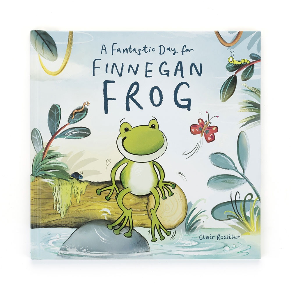 Alternative view of A Fantastic Day for Finnegan Frog Book and Finnegan Frog