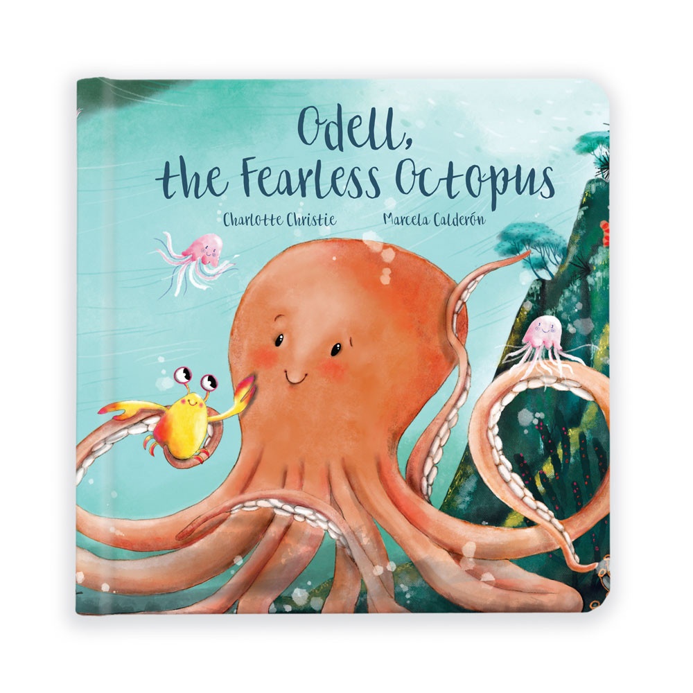 Alternative view of Odell, The Fearless Octopus Book and Odell Octopus Little