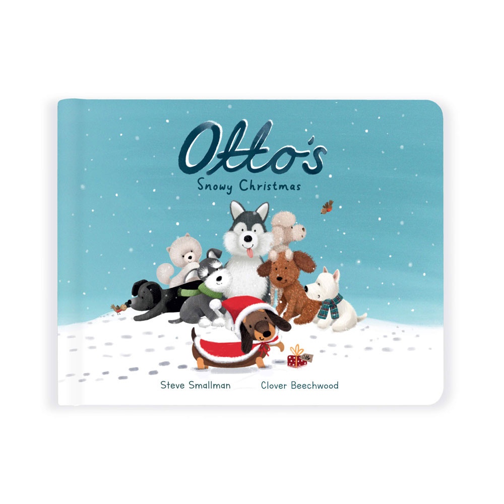 Alternative view of Otto's Snowy Christmas Book and Winter Warmer Otto Sausage Dog