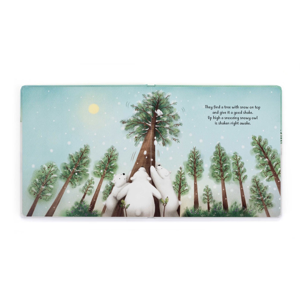 The Playful Polar Bears Book and Perry Polar Bear Small - Image 3