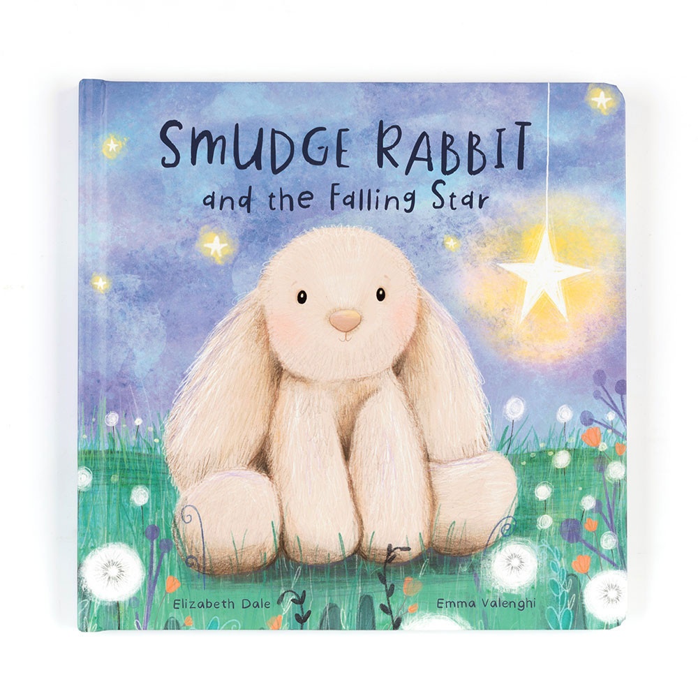 Alternative view of Smudge Rabbit and the Falling Star Book and Smudge Rabbit Medium
