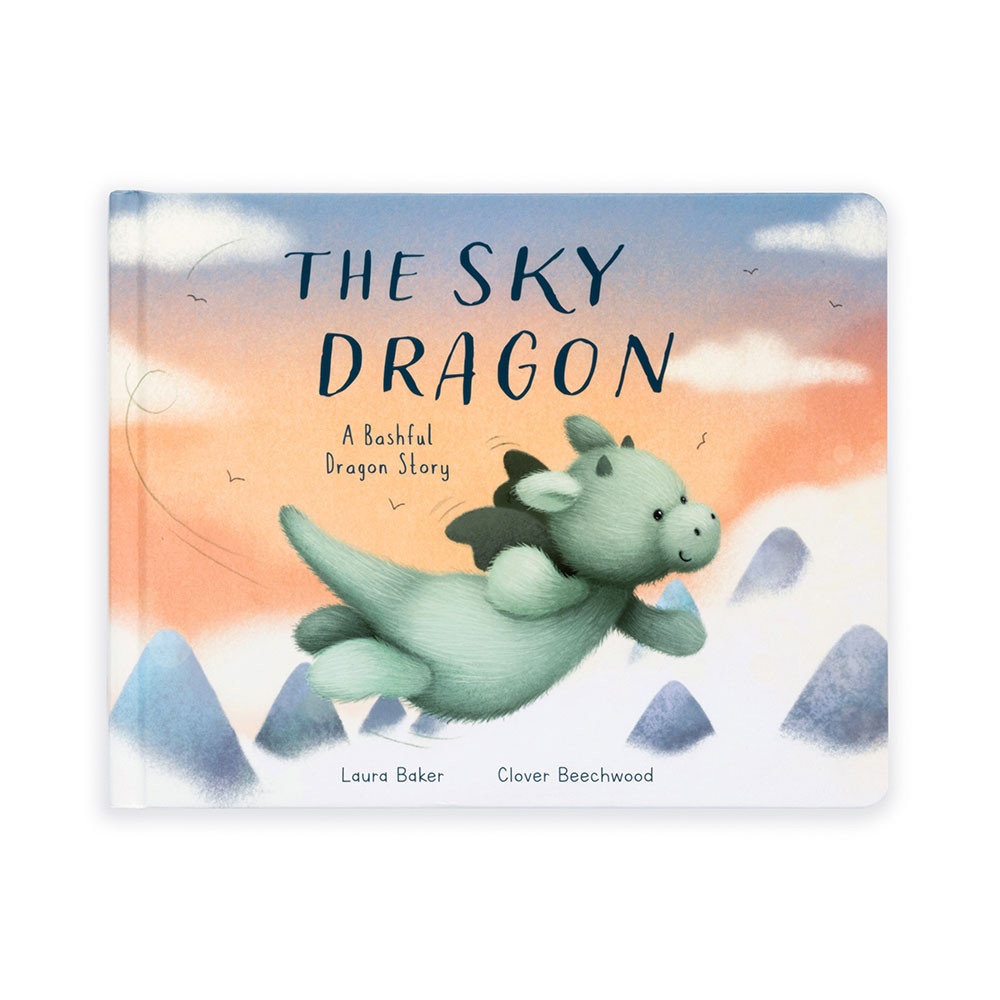 Alternative view of The Sky Dragon Book and Bashful Dragon Medium