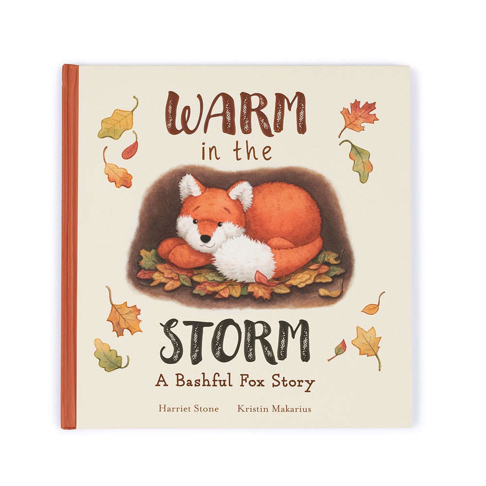Alternative view of Warm in the Storm Book and Bashful Fox Cub Medium