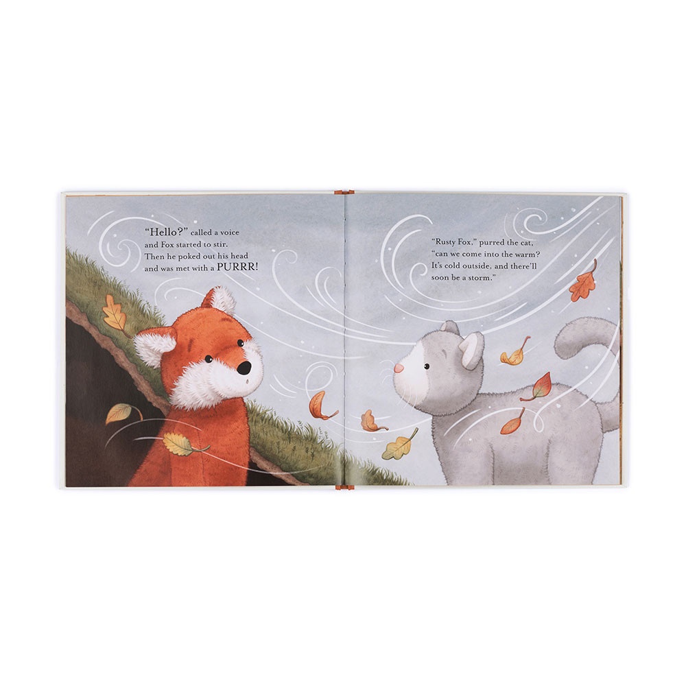 Warm in the Storm Book and Bashful Fox Cub Medium - Image 4