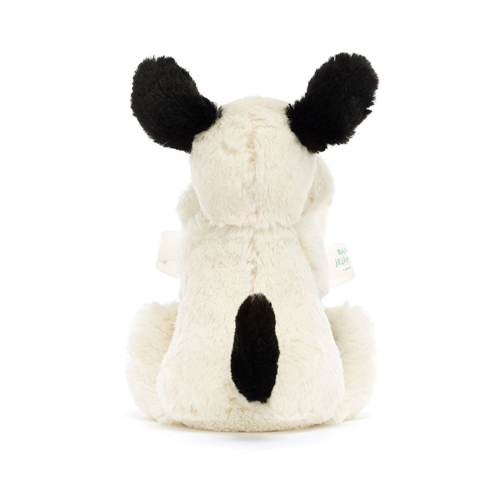 Bashful Black & Cream Puppy Soother - Image 3