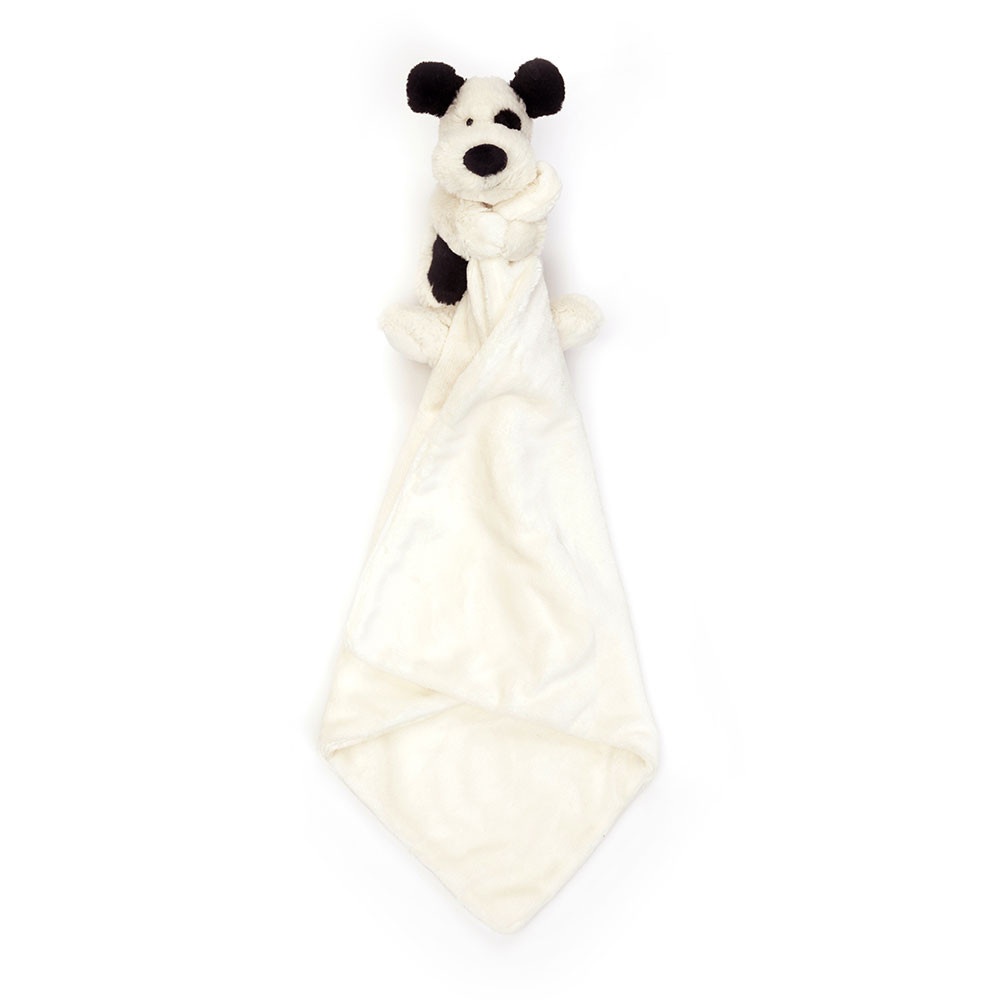 Bashful Black & Cream Puppy Soother - Image 5